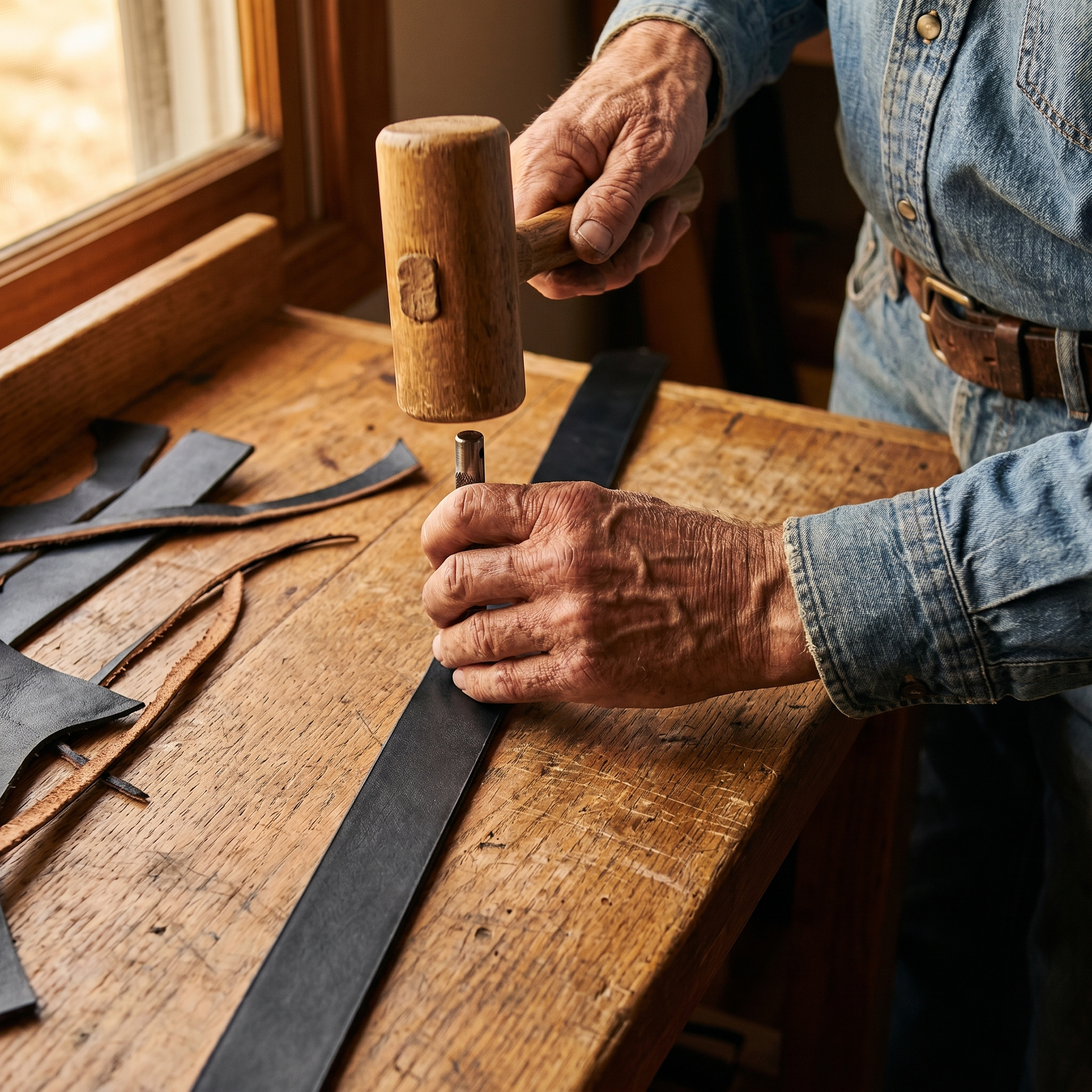 Cole's Leather Belts | The Brazos