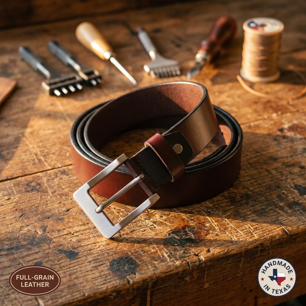 Cole's Leather Belts | The Brazos