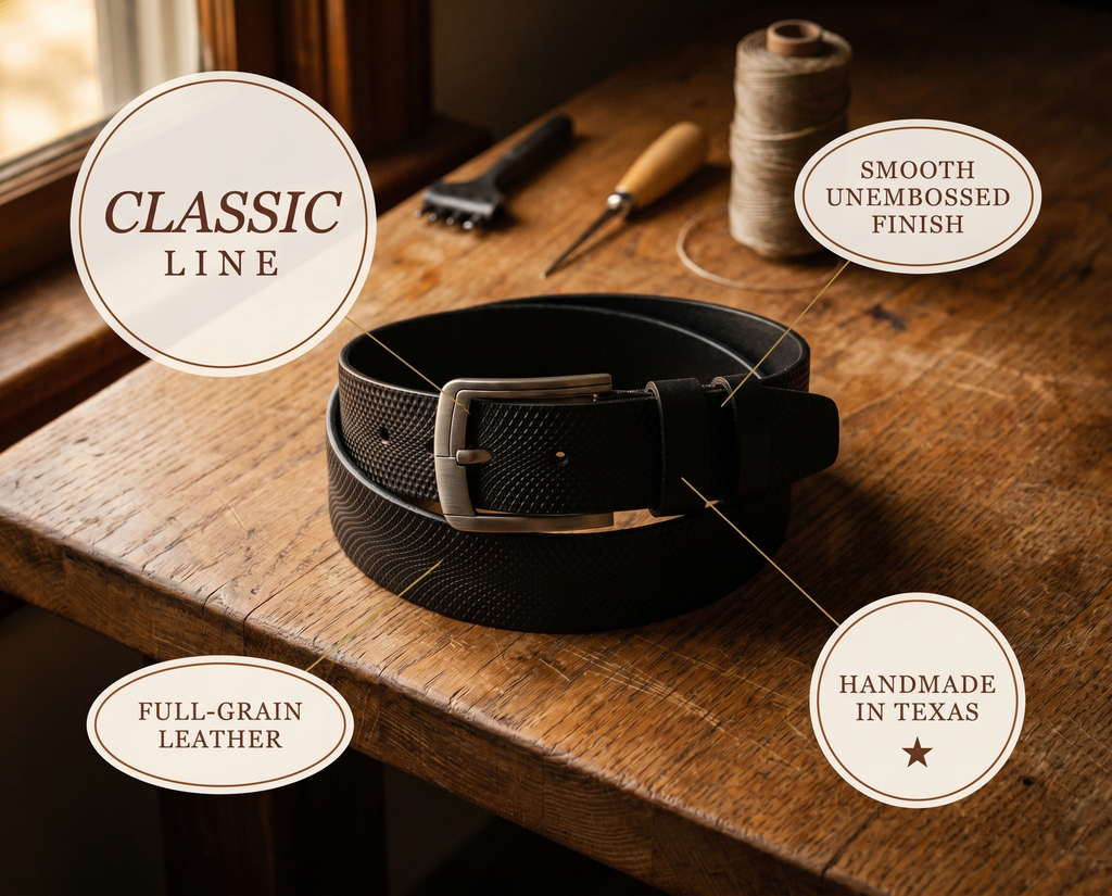 Cole Leather Belts | The Pecos
