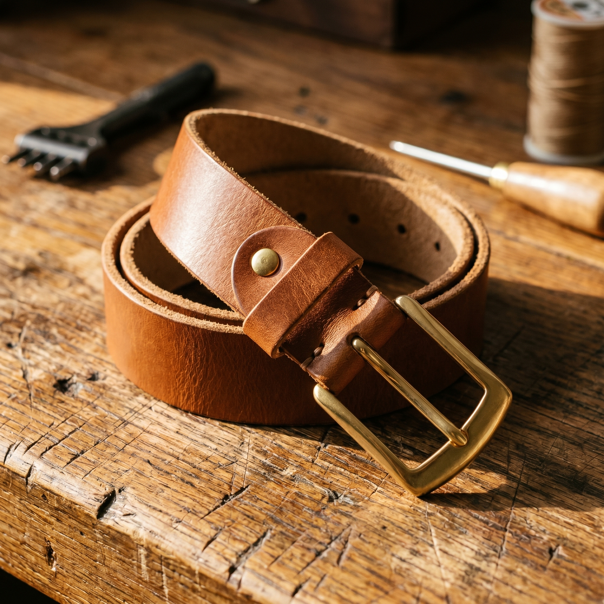 Cole Leather Belts | The Amarillo