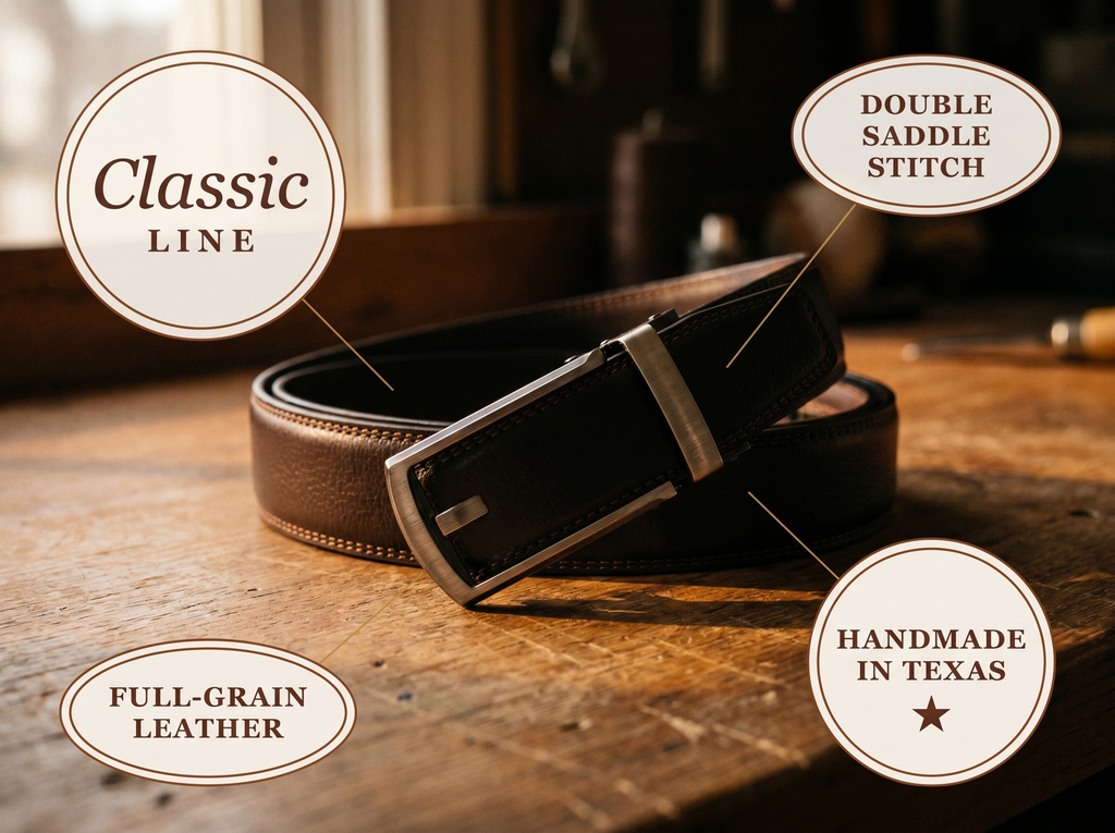 Cole Leather Belts | The Maverick