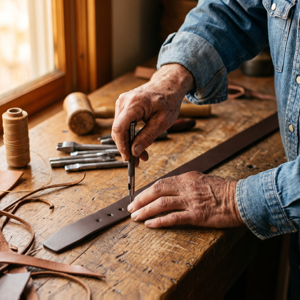 Cole Leather Belts | The Trinity
