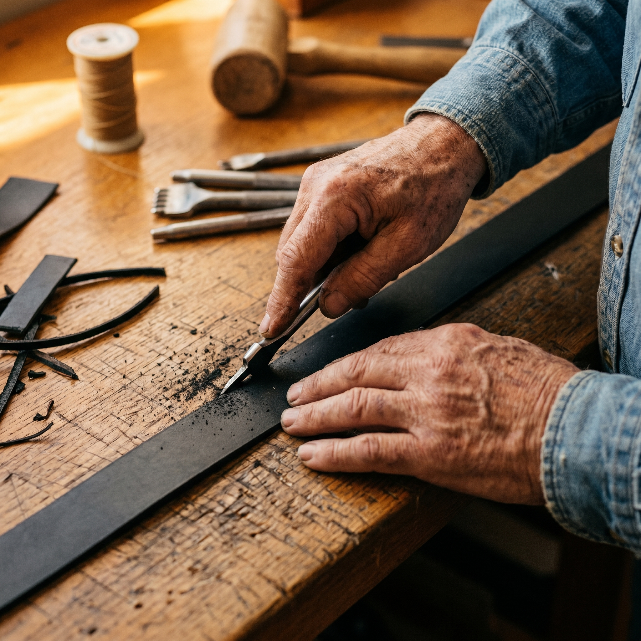 Cole Leather Belts | The Refugio