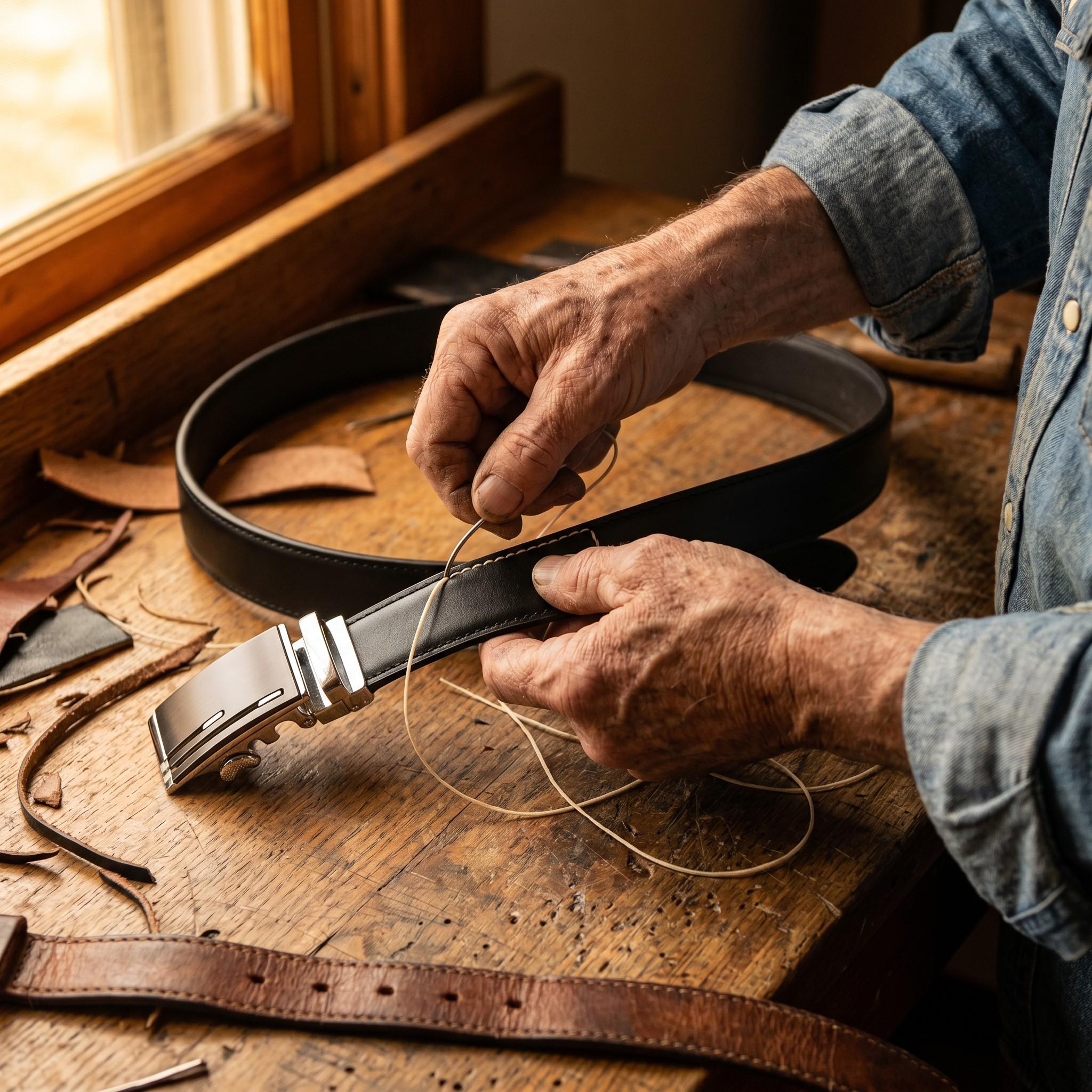 Cole Leather Belts | The Comanche