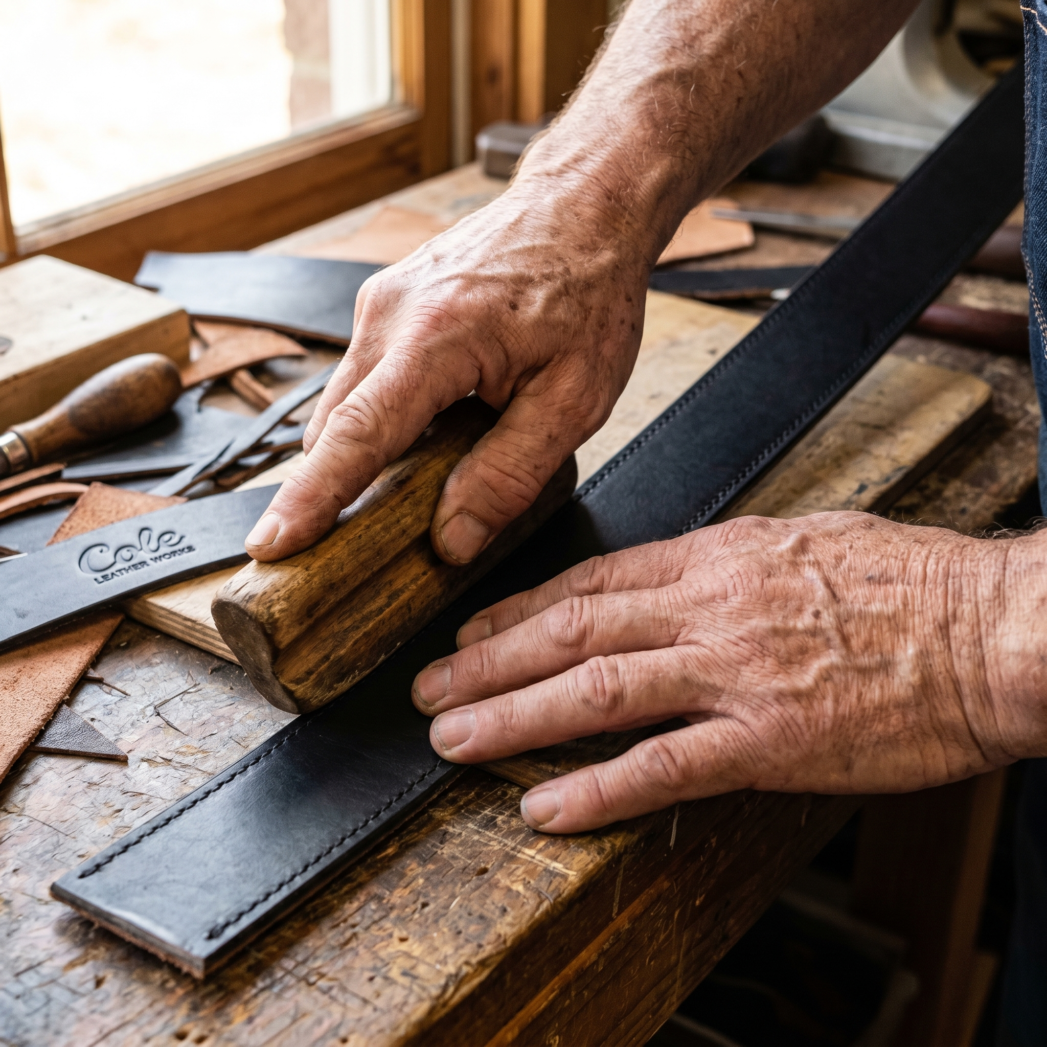 Cole Leather Belts | The Blanco