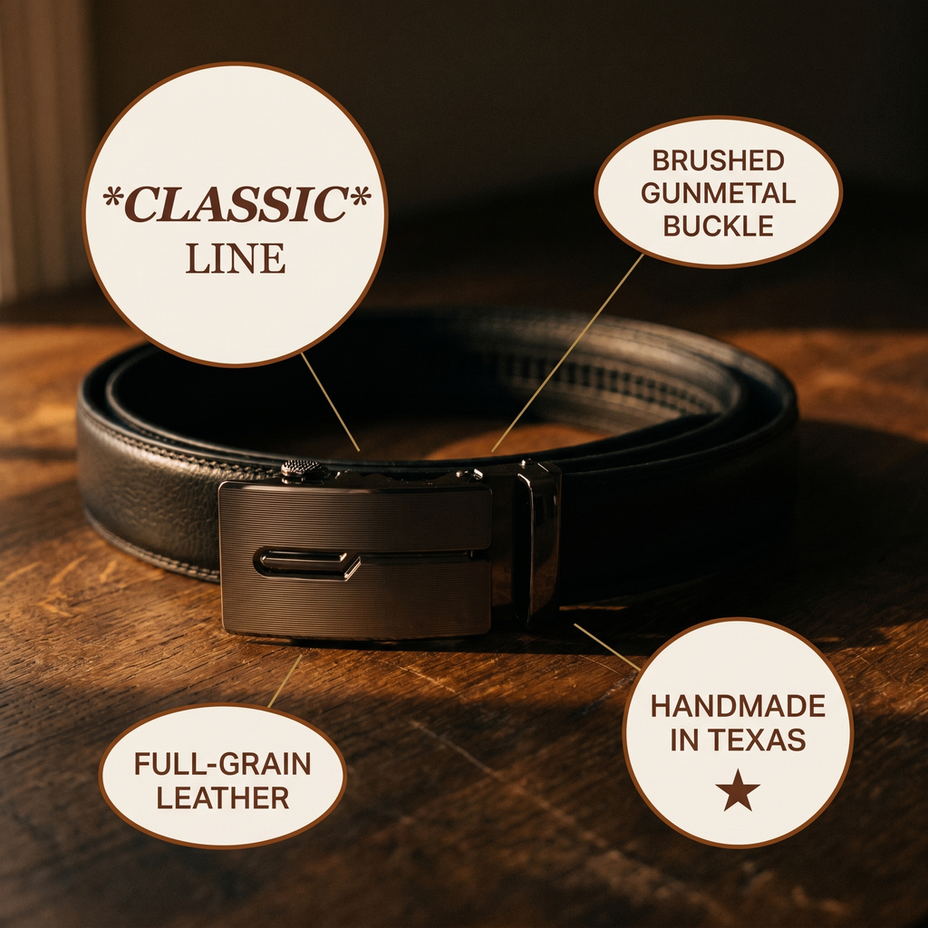 Cole Leather Belts | The Medina