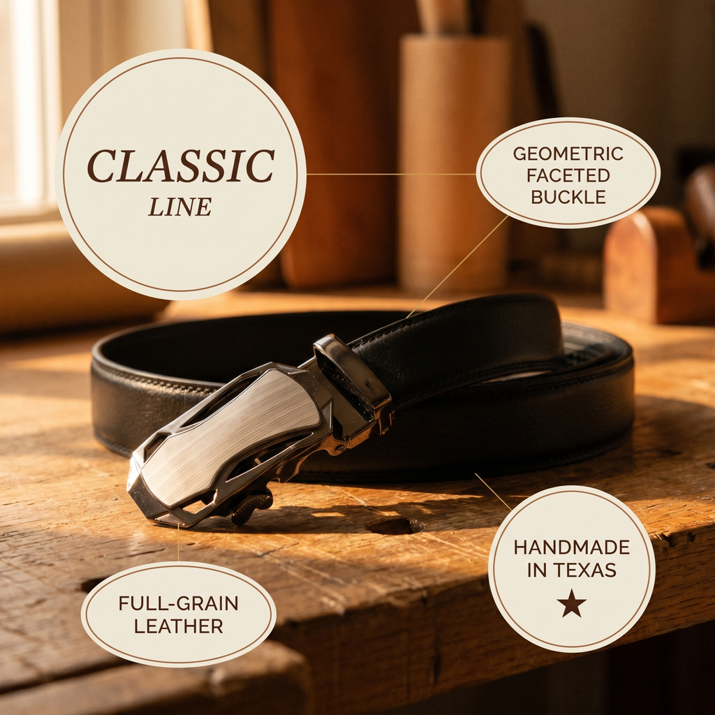 Cole Leather Belts | The Nueces