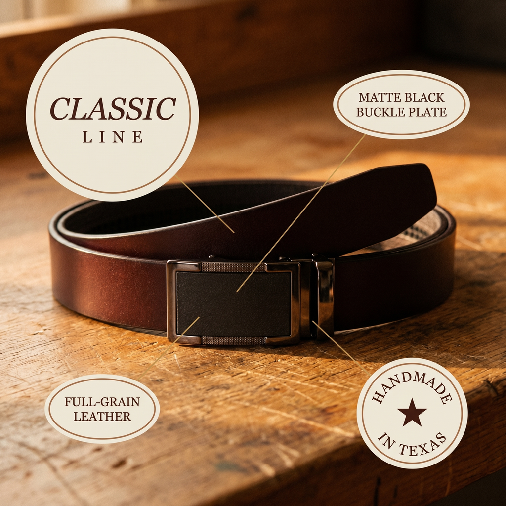 Cole Leather Belts | The Llano Estacado