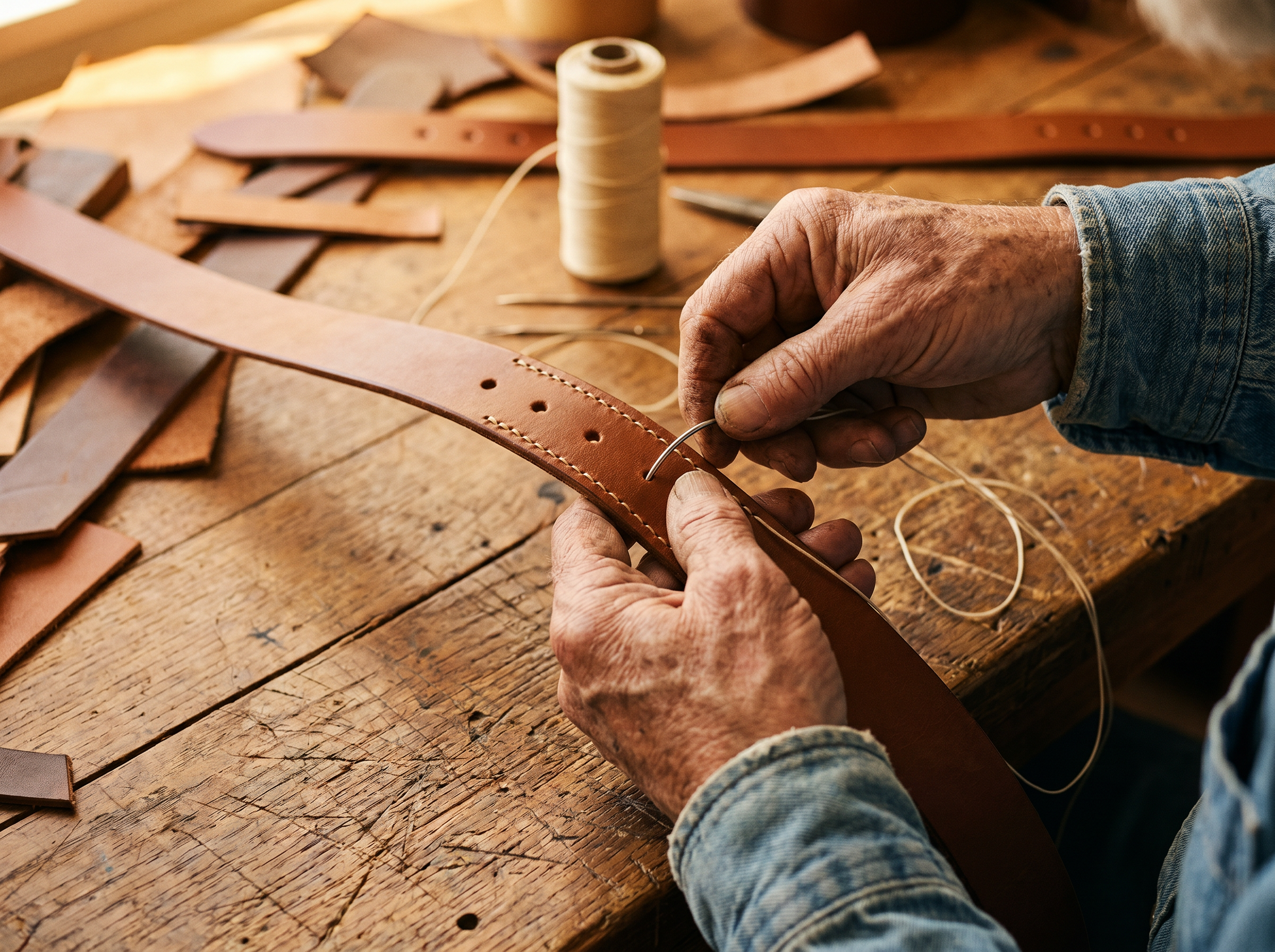 Cole Leather Belts | The Caprock