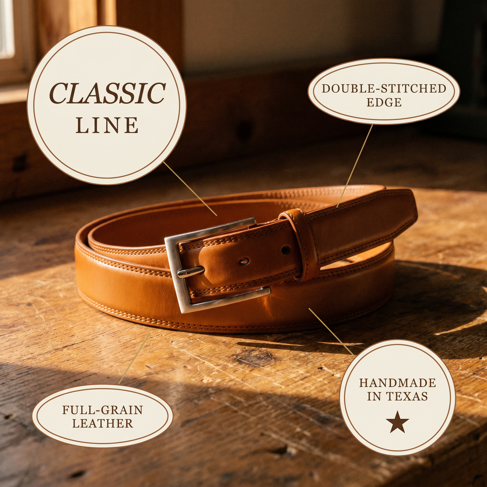 Cole Leather Belts | The Cibolo